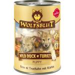 WOLFSBLUT Wild Duck Getreidefreies Hundefutter mit Truthahn 