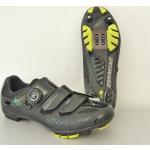Anthrazitfarbene Specialized Pro XC MTB Schuhe mit Klettverschluss Größe 41 