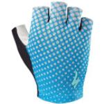 Specialized BG Grail Damen Kurzfinger Handschuhe | neon blue-geo crest L