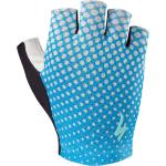 Specialized BG Grail Damen Kurzfinger Handschuhe | neon blue-geo crest XL