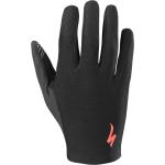 Schwarze Touchscreen-Handschuhe aus Mesh für Damen Größe S 
