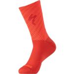 Specialized Soft Air Rennrad Socken lang | flo red-rocket red stripe S