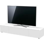 Weiße Moderne SPECTRAL TV Halterungen aus Holz Breite 150-200cm, Höhe 0-50cm, Tiefe 0-50cm 