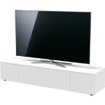 Weiße Moderne SPECTRAL TV-Lowboards & Fernsehtische aus Holz Breite 150-200cm, Höhe 0-50cm, Tiefe 0-50cm 