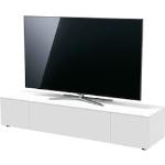 Weiße Moderne SPECTRAL TV Halterungen Breite 150-200cm, Höhe 0-50cm, Tiefe 0-50cm 