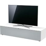 SPECTRAL TV-Board »Next«, mit Stofffront und Soundbar-Ablage, in verschiedenen Breiten und Farben, weiß, Basisausstattung ohne Beleuchtung, Weiß