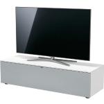 Weiße SPECTRAL TV-Lowboards & Fernsehtische aus Kunststoff Breite 100-150cm, Höhe 100-150cm, Tiefe 0-50cm 