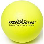 Speedminton Playball, 12cm Schaumstoffball, Neon gelb