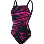 Pinke Speedo Damenschwimmanzüge & Damensportbadeanzüge aus Polyamid enganliegend Größe L 