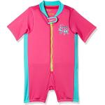 Speedo Baby-Kinder Sea Squad Schwimmanzug, Pink/Blau (Vegas Pink/Bali Blue), M