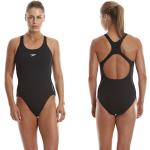 Schwarze Speedo Endurance Damenschwimmanzüge & Damensportbadeanzüge Größe L 