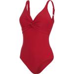 Rote Speedo Damenschwimmanzüge & Damensportbadeanzüge aus Polyamid enganliegend Größe L 