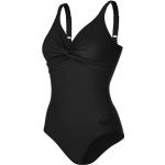 Schwarze Speedo Damenschwimmanzüge & Damensportbadeanzüge aus Polyamid enganliegend Größe L 