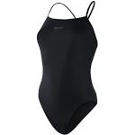 Reduzierte Schwarze Speedo Endurance Damenschwimmanzüge & Damensportbadeanzüge mit offener Rückenpartie 