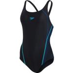Schwarze Speedo Damenschwimmanzüge & Damensportbadeanzüge aus Polyamid enganliegend Größe XS 