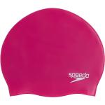 Speedo Plain Moulded Silicone Cap - Badekappe Pink One Size