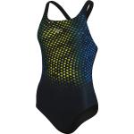 Schwarze Speedo Damenschwimmanzüge & Damensportbadeanzüge aus Polyester enganliegend Größe M 