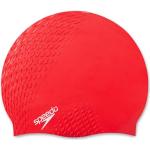 Speedo Unisex Erwachsene Bubble Active + Cap Schwimmkappe, Fed Rot, Einheitsgröße