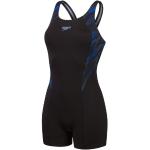 Schwarze Speedo Badeanzüge mit Bein für Damen Größe 3 XL 