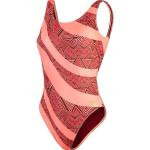 Reduzierte Korallenrote Speedo Damenbadeanzüge aus Polyester Größe XS 