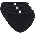 Schwarze SPEIDEL Lingerie Jazzpants-Slips enganliegend für Damen Größe L 3-teilig 
