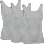 Graue SPEIDEL Lingerie Bio Damenunterhemden Größe M 3-teilig 