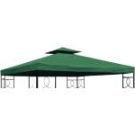 Grüne Spetebo Pavillondächer aus Holz wasserdicht 3x3 