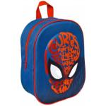 Dunkelblaue Spiderman Kinderrucksäcke mit Reißverschluss gepolstert 