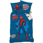 Reduzierte Bunte CTI Spiderman Kinderbettwäsche aus Baumwolle 135x200 