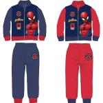 Rote Unifarbene Spiderman Kinderjacken aus Polyester für Jungen 