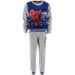 Spiderman Jungen Jogginganzug Jogginghose Sportthose + Sweatshirt Freizeithose grau 104