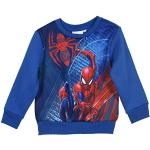 Blaue Spiderman Kinderhoodies & Kapuzenpullover für Kinder für Jungen 
