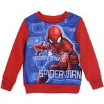 Reduzierte Rote Spiderman Kinderhoodies & Kapuzenpullover für Kinder für Jungen 