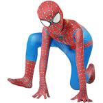 Spiderman Kostüm für Kinder, Spiderman Bodysuit,Superheld 3D Anime Anzug für Junge Mädchen Cosplay Halloween Christmas Karneval Party Kostüm (Cosplay 3, 130)