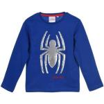 Spiderman Langarmshirt »Jungen T-Shirt Longsleeve mit Wende-Pailletten Logo«, blau, Blau