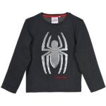 Spiderman Langarmshirt »Jungen T-Shirt Longsleeve mit Wende-Pailletten Logo«, grau, Grau