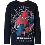 Spiderman Langarmshirt »Spider-Man Langarmshirt für Jungen«, blau, dunkelblau