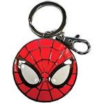 Silberne Evergreen Spiderman Schlüsselanhänger & Taschenanhänger metallic Silvester 