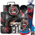 Bunte Spiderman Schulranzen Sets für Jungen zum Schulanfang 