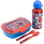 Spiderman Midnight Flyer - Gift Box (Sandwich Box, Trinkflasche, Besteck)