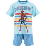 Reduzierte Bunte Spiderman Kinderschlafanzüge & Kinderpyjamas aus Baumwolle Größe 104 