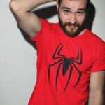 Spiderman T-Shirts aus Baumwolle für Herren 