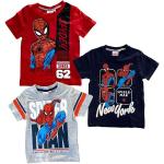 Spiderman T-Shirt »SPIDERMAN T-SHIRT Jungen Shirt Spider Man Gr. 4 5 6 8 10 Jahre - 104 110 116 128 140 cm Kinderkleidung Rot, Dunkelblau, Grau«