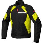 Spidi Flash Evo Net WindOut Motorrad Textiljacke, schwarz-gelb, Größe L
