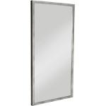 Silberne Minimalistische Badspiegel & Badezimmerspiegel 