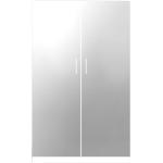 Weiße Pickawood Spiegelschränke mit Schublade Breite 100-150cm, Höhe 100-150cm, Tiefe 50-100cm 
