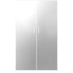 Weiße Pickawood Spiegelschränke mit Schublade Breite 100-150cm, Höhe 100-150cm, Tiefe 50-100cm 