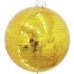 Goldene Runde Discokugeln aus Kunststoff 