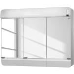 Weiße Jokey Spiegelschränke aus Kunststoff Breite 50-100cm, Höhe 50-100cm, Tiefe 0-50cm 