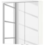 Weiße PELIPAL Balto Spiegelschränke aus Glas Breite 50-100cm, Höhe 50-100cm, Tiefe 0-50cm 